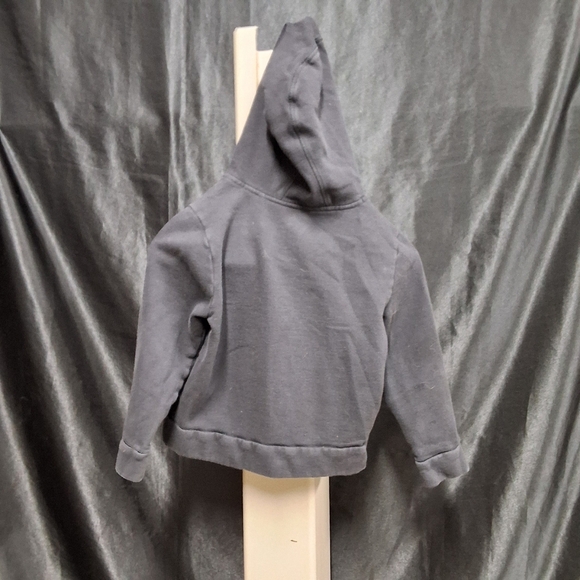 Adidas Kids Black Hoodie with Multicolor Logo - Picture 6 of 8